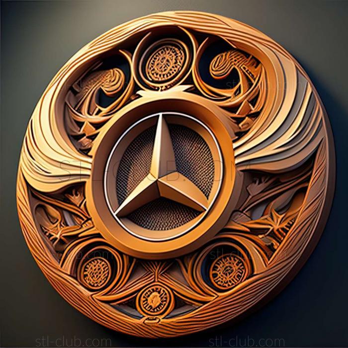 3D мадэль Mercedes Benz ConceptFASCINATION (STL)